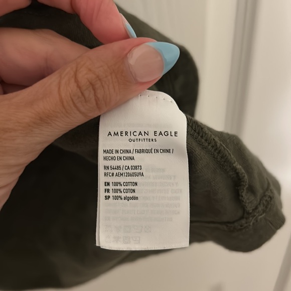 American Eagle Green Top - Picture 3 of 4